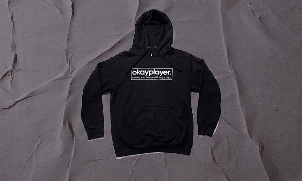 Okayshop Logo Pullover Hooded Sweatshirt