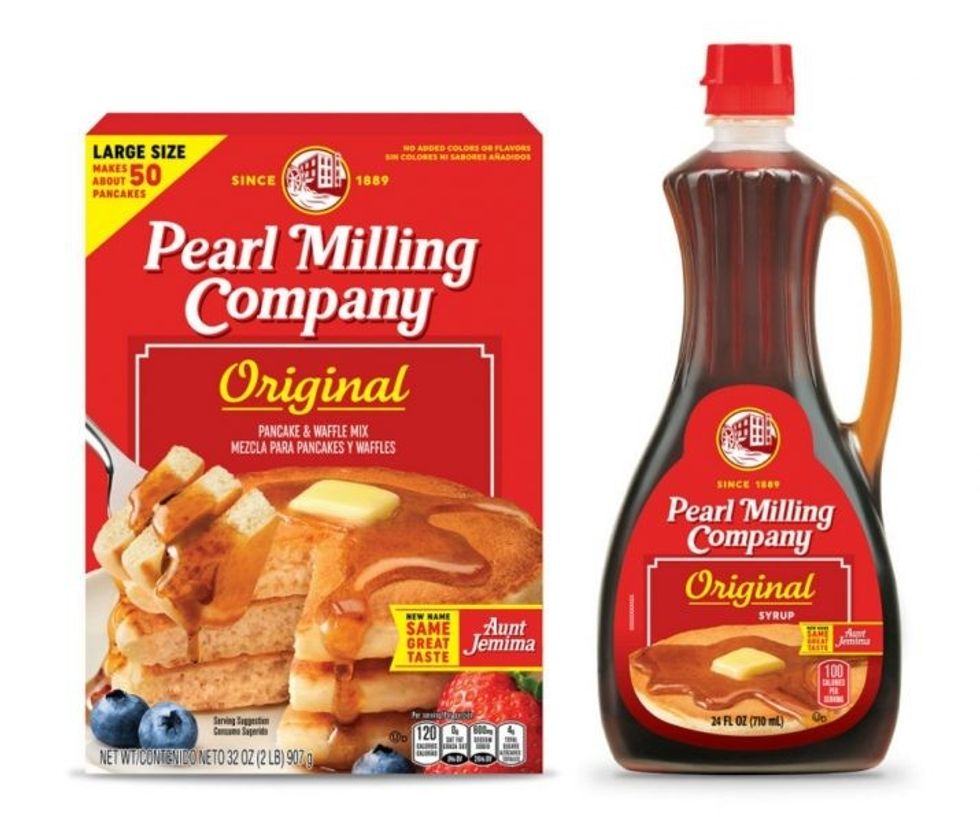 Aunt Jemima Pearl Milling Company Syrup Pancake Mix