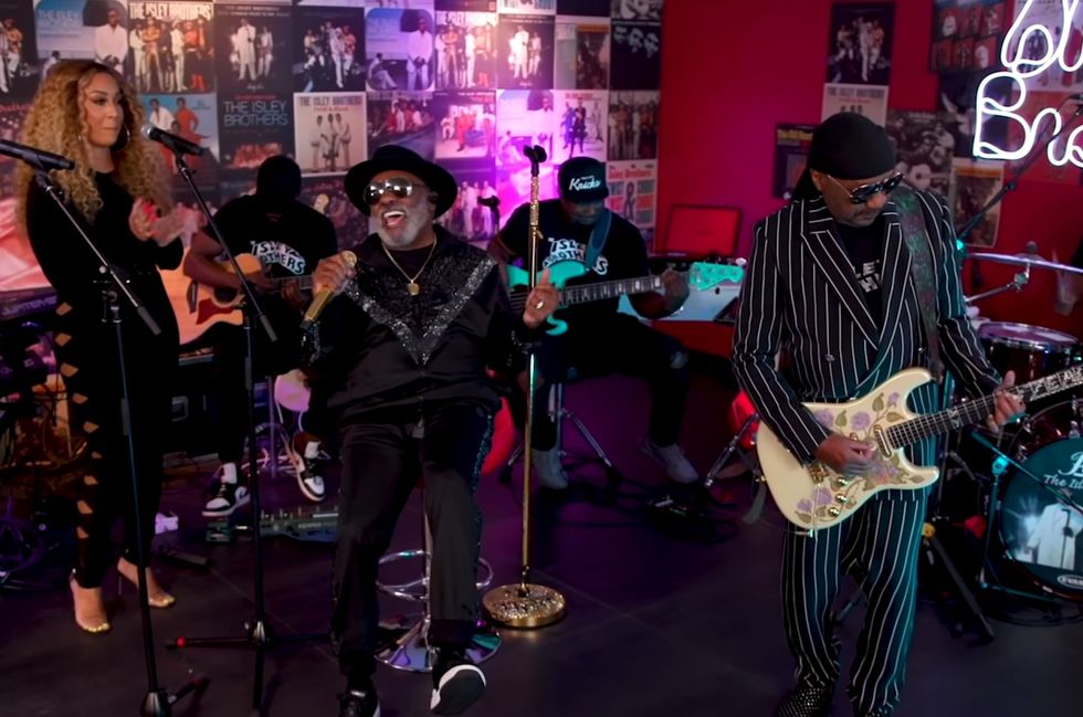 The Isley Brothers play a string of their classics for NPR's Tiny Desk Concert
