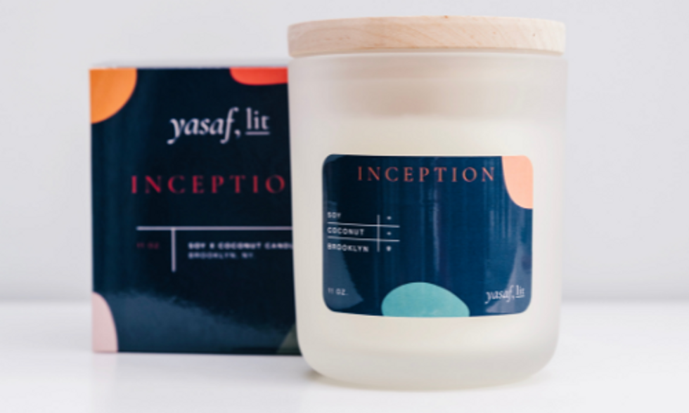 yasaf, lit Inception Candle
