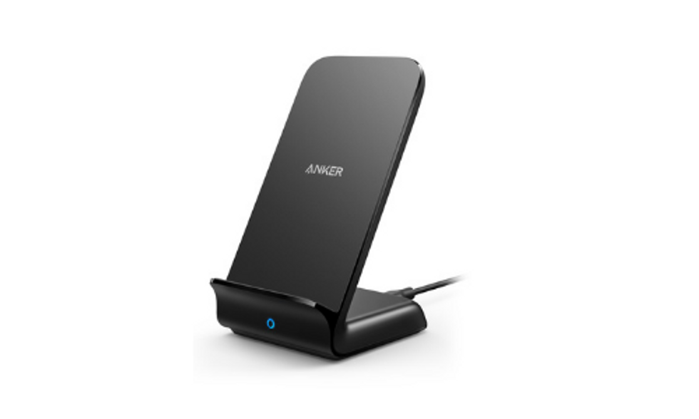 Anker PowerWave Fast Wireless Charger Stand Black