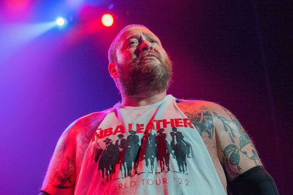Action Bronson performs live on stage at Paramount Theatre on February 05, 2022 in Seattle, Washington.