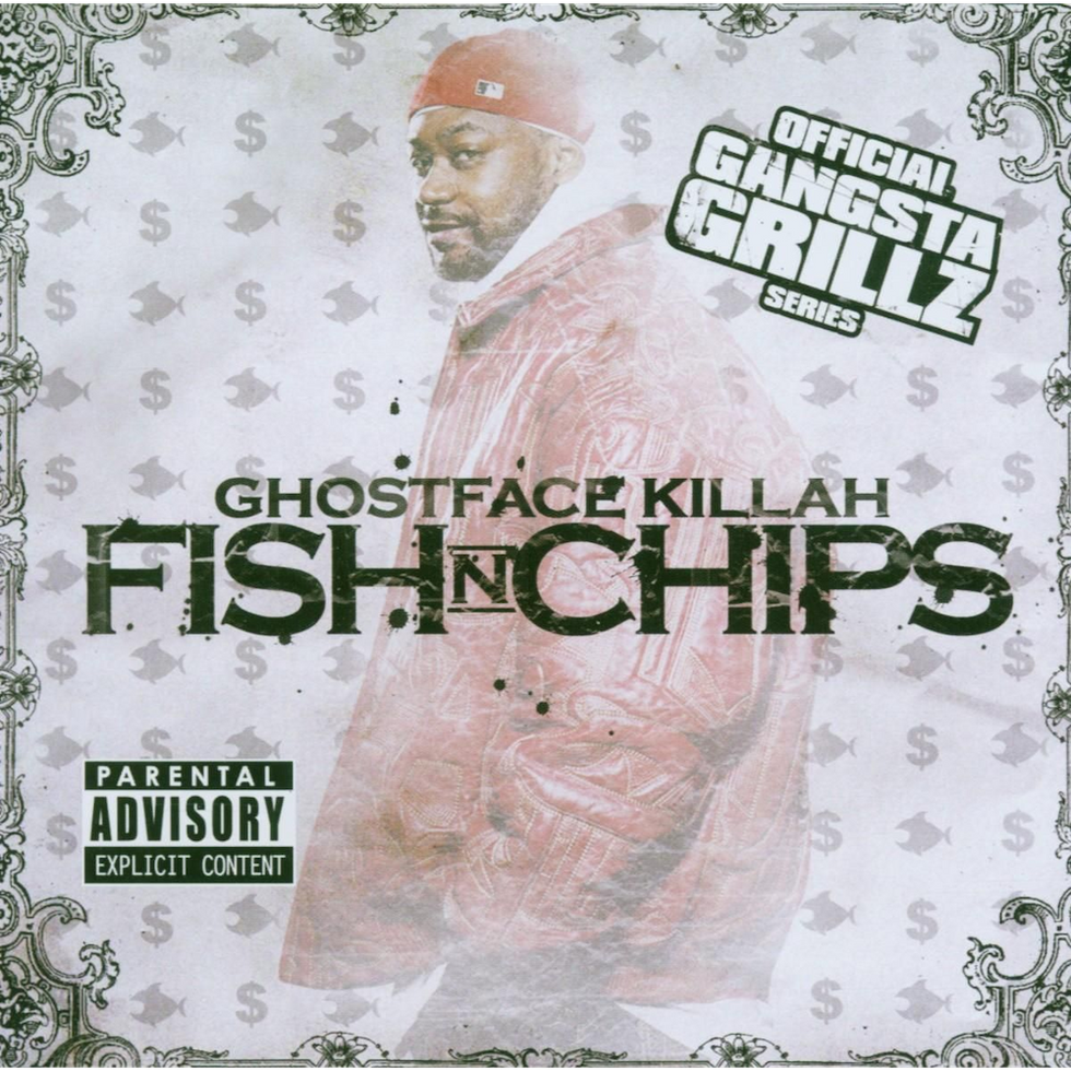 Cover of Ghostface Killah's Gangsta Grillz mixtape, Fish N' Chips. 