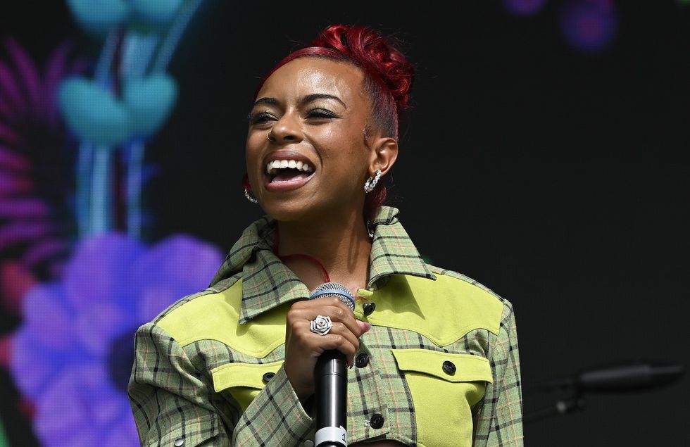 Ravyn Lenae performs on Day 1 of Sol Blume Festival 2022 at Discovery Park on April 30, 2022 in Sacramento, California.