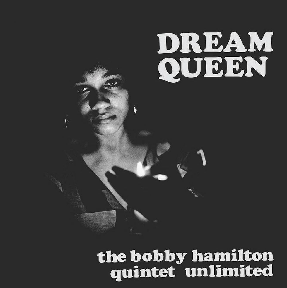 Cover of The Bobby Hamilton Quintet Unlimited's ultra-rare debut album, 'Dream Queen,' which is getting its first-ever reissue for Record Store Day 2022. 