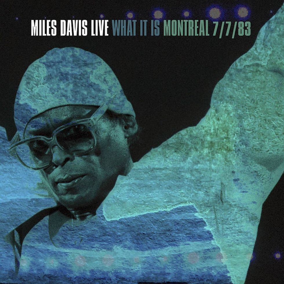 Cover of Miles Davis' 'What It Is: Montreal 7/7/83,' which is getting its first-ever vinyl release for Record Store Day 2022. 