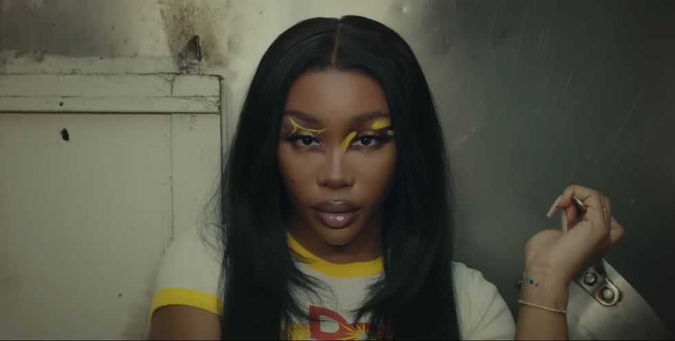 SZA in the new video for "Shirt."