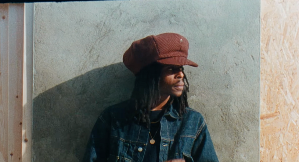 Goya Gumbani in the video for "Letter To Pooh" 