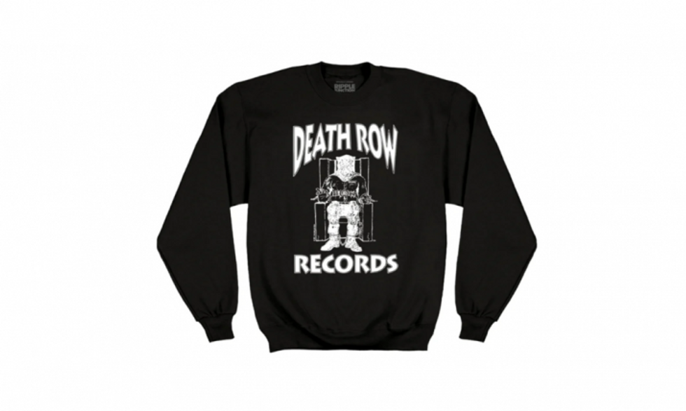 Kaos Crewneck Logo Death Row Records