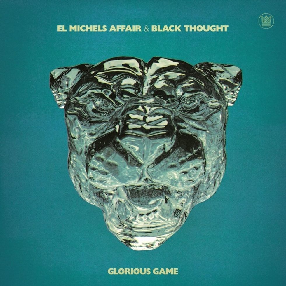 Cover art for Black Thought and El Michels Affair's new album 'Glorious Game.'