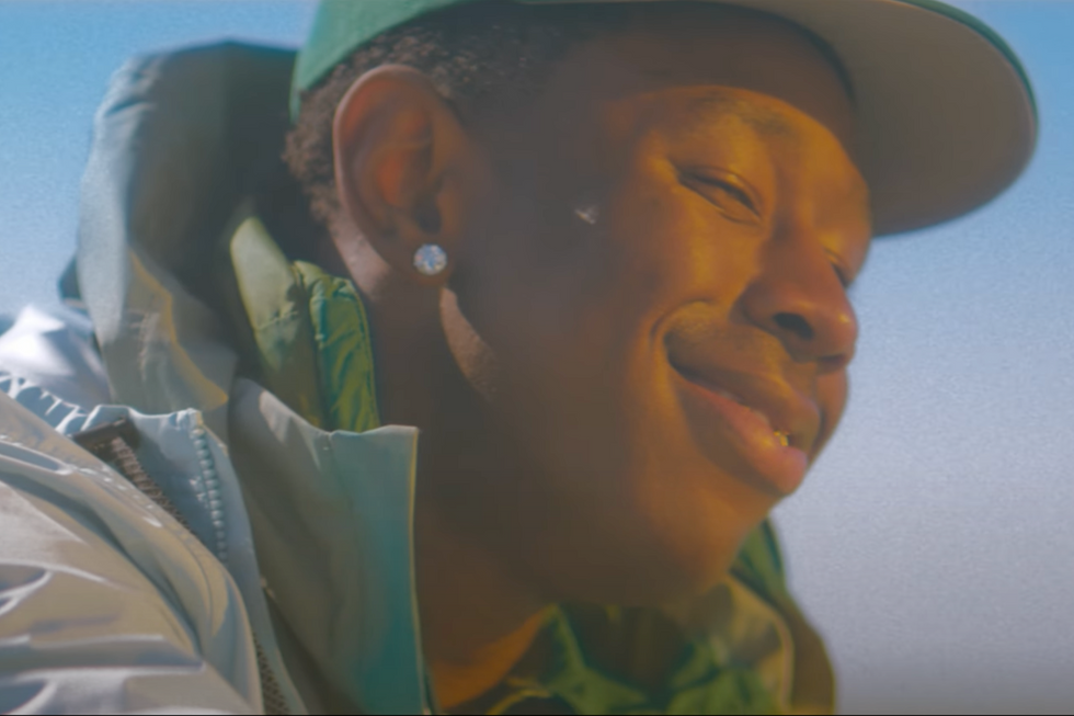 Tyler the Creator smiling
