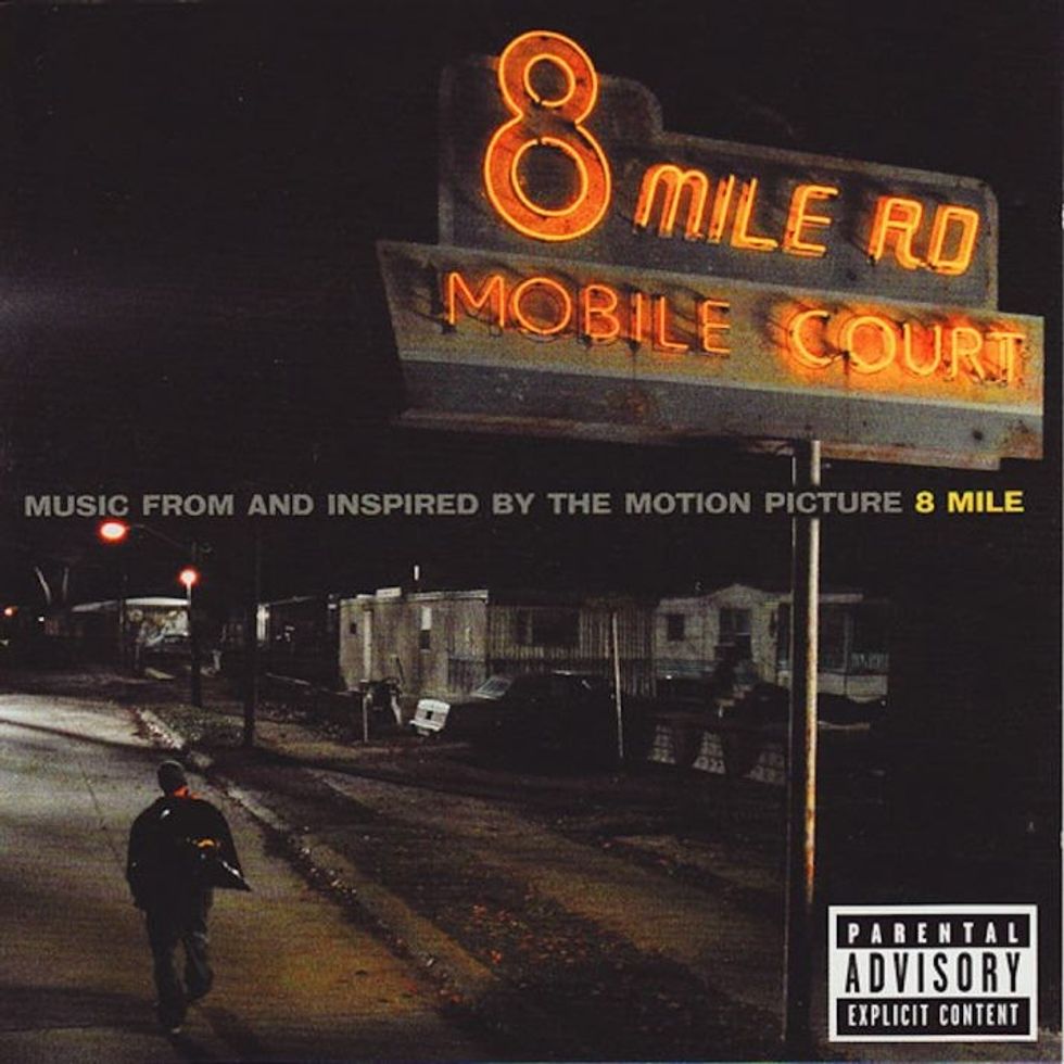 Cover art: '8 Mile Soundtrack.'