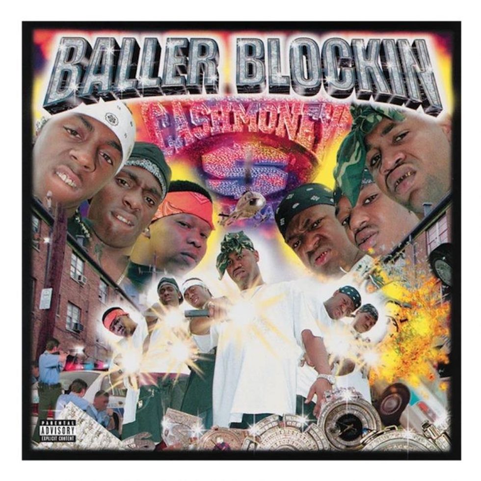 Cover art: 'Baller Blockin.' hip-hop movie soundtrack
